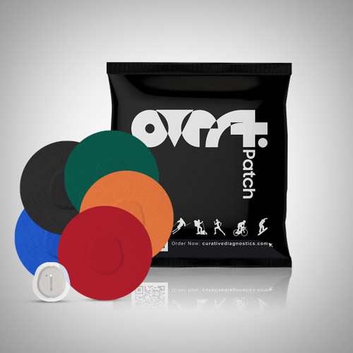 Overt FreeStyle CGM Flexible Patches - Round Assorted Bright Color [5 pack]