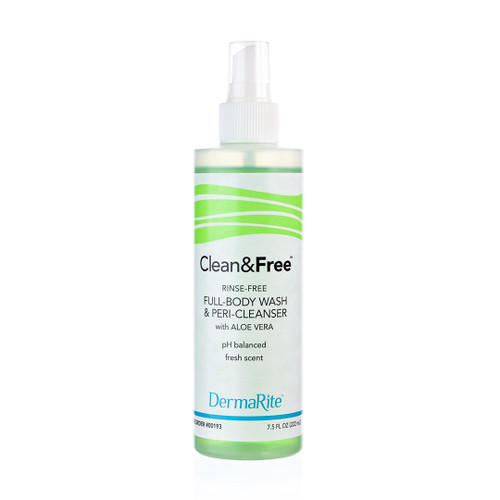 Clean & Free No-rinse Cleanser, 7.5 Oz. Bottle Clean & Free No-rinse Cleanser, 7.5 Oz. Bottle