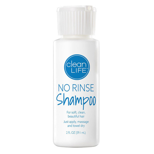 Clean Life Shampoo No Rinse 2 oz. Bottle Unscented Clean Life Shampoo No Rinse 2 oz. Bottle Unscented