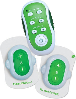 AccuRelief Wireless TENS Unit with remote control and electrode pads – complete pain relief system