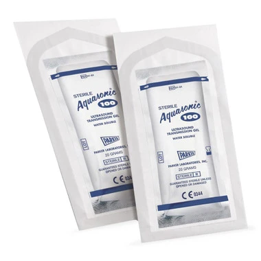 Aquasonic 100 Sterile Ultrasound Gel – 20g Single-Use Packet