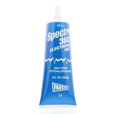 Spectra 360 electrode gel – not recommended for defibrillation procedures