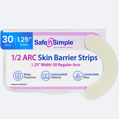 Safe N Simple 1/2 Arc Barrier Strips 1.25" packaging