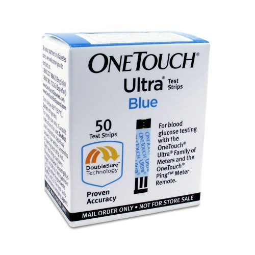OneTouch Ultra Blue Test Strips - 50 BX