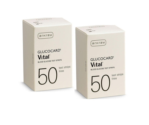 Arkray GlucoCard Vital Blood Test Strips 100 Strips