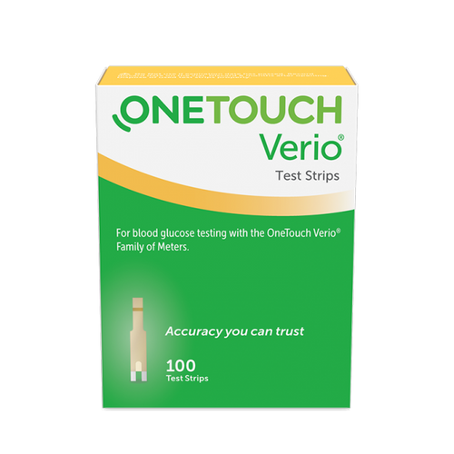 OneTouch Verio Test Strips 100 Strips OneTouch Verio Test Strips 100 Strips