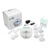 Motif Luna double electric breast pump with closed system and night light on white background