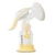 Close up of ergonomic handle showing 2-Phase Expression technology for comfortable manual pumping
