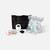 Complete Mya Joy PLUS deluxe kit including pump unit, AC adapter with USB-C cord, dual HygieniKit milk collection system, and tote bag