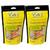 Two-pack of Eda's sugar-free sour mix hard candy bags