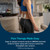 OMRON Long Life Pads being applied to shoulder – flexible butterfly shape conforms to body curves