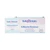 A hand holding an opened Safe N Simple Adhesive Remover Wipe