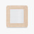 Vitale Silicone Foam Dressing front view – absorbent five-layer pad with breathable waterproof film