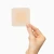 Vitale silicone foam dressing being applied to wound – soft adhesive eliminates pain during removal