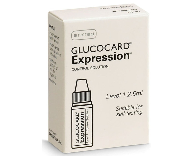 Arkray Glucocard Expression Control Solution 1 (2.5ml) 1 vial