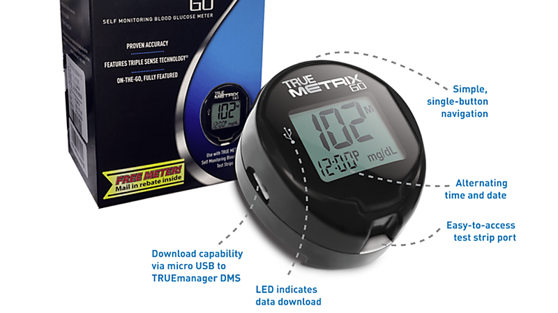 True Metrix Self Monitoring Blood Glucose System