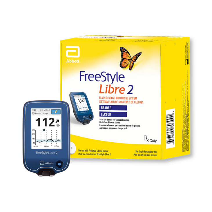 freestyle libre reader and sensor