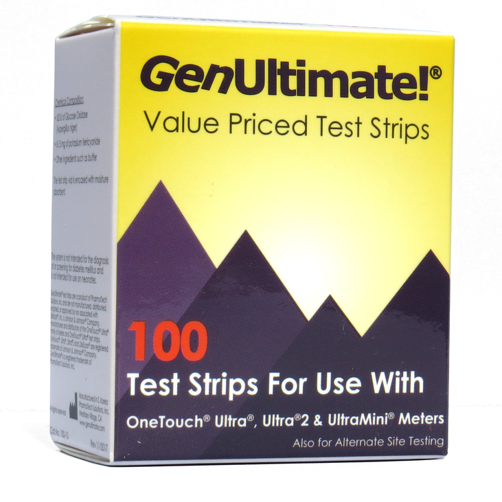 genultimate test strips