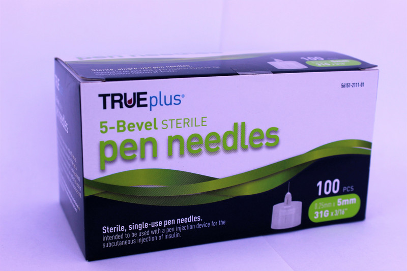 New TRUEPLUS 56151-2113-01 TruePlus Pen Needles 31g, 8mm, 100ct Disposables  - General For Sale - DOTmed Listing #4615244