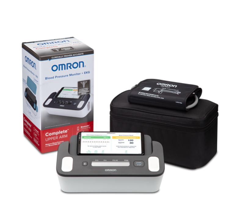 Omron Complete Wireless Upper Arm Blood Pressure and EKG Monitor Omron Complete Wireless Upper Arm Blood Pressure and EKG Monitor