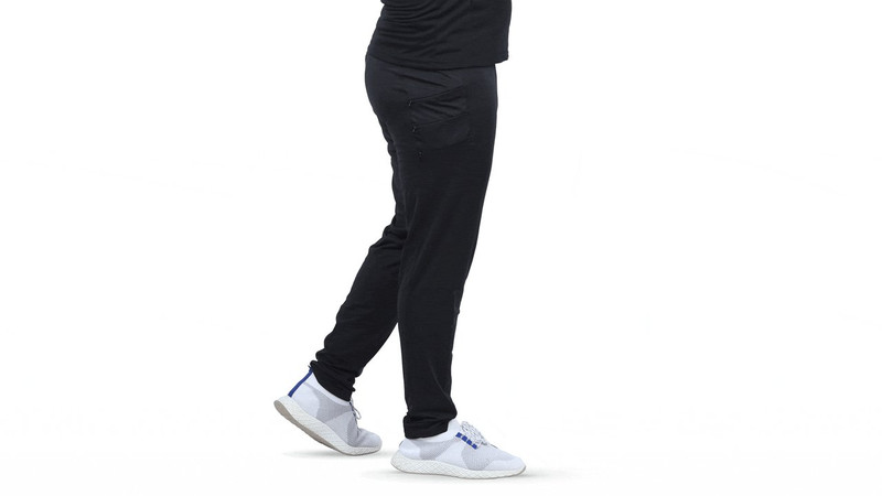Overt Women's Black Workout Jogger Pant with zips for easy injection access Overt Women's Black Workout Jogger Pant with zips for easy injection access
