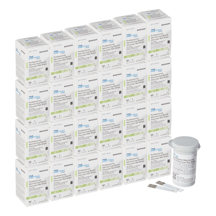 TRUE Metrix Pro Blood Glucose 1200 Test Strips