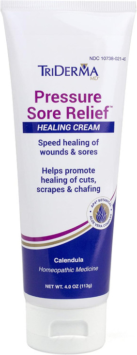 Triderma Pressure Sore Relief Healing Cream, Tube  4 oz