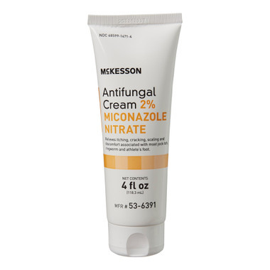 McKesson Antifungal Cream, 2% Miconazole Nitrate 4Oz