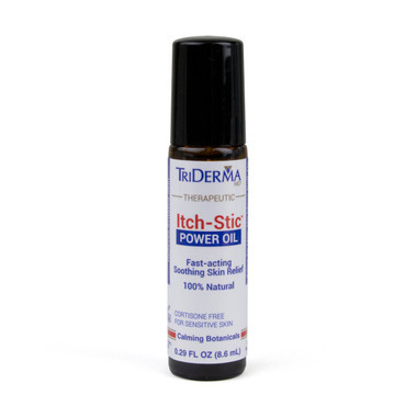 Triderma Itch-Stic Power Oil  100% Natural Roll-On Relief for Irritated Skin