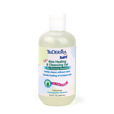 TriDerma Baby Aloe Cleansing Gel (4 oz & 8 oz)