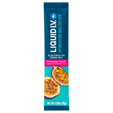 Liquid I.V. electrolyte drink mix in Passion Fruit flavor