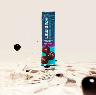 Liquid I.V. electrolyte drink mix in Acai Berry flavor