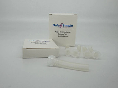 Safe N Simple Urinary Night Drain Adapter packaging