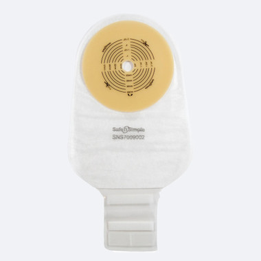 Safe N Simple 9" One-Piece Drainable Pouch Transparent