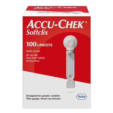 Accu-Chek Softclix Lancets - 100 BX