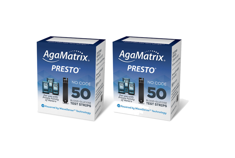 AgaMatrix Presto Test Strips - 100