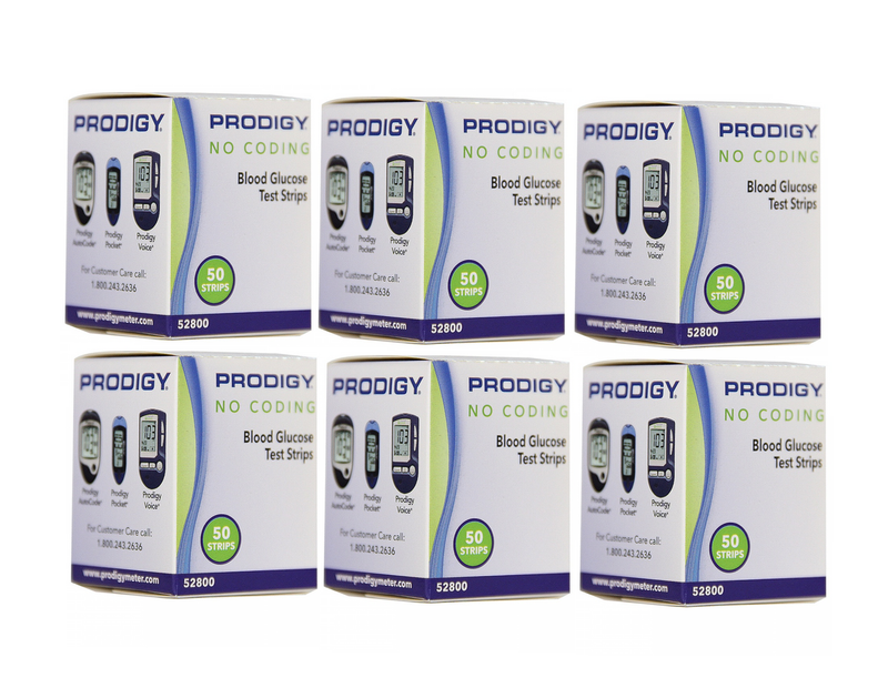 Prodigy Autocode Test Strips - 50 x 6 packs