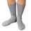 Active Pro Diabetic Socks Size 10-13 Crew  3 Pair Pack - Gray