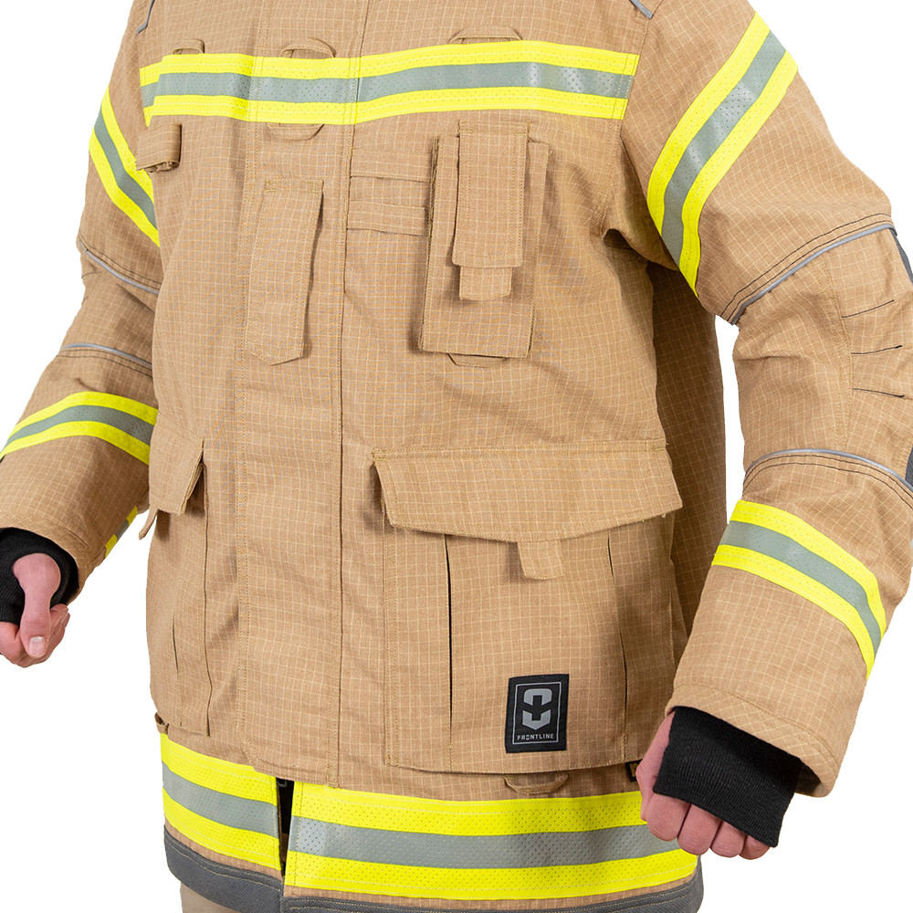 Fire Fighting Jacket PBI Matrix Gold