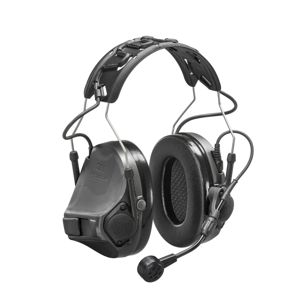 3M Peltor | ComTac VII Headset Grey - Frontline Safety Australia