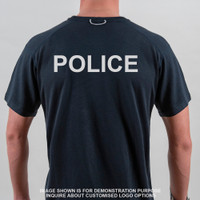 Frontline FR T-Shirt Navy POLICE