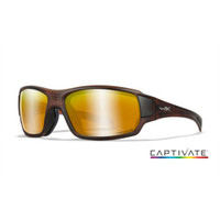 Wiley X Breach | Captivate Polarised Bronze Lens w/ Matte Brown Frame