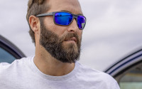 Wiley X Kingpin | Captivate Polarised Blue Mirror Lens w/Graphite Frame