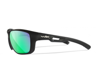 Wiley X Aspect | Captivate Polarised Green Mirror Lens w/ Matte Black Frame