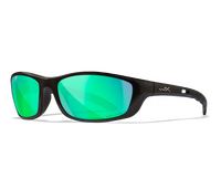 Wiley X P-17CGM | Captivate Polarised Green Mirror Lens w/ Gloss Black Frame