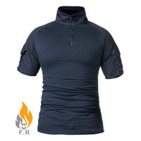 Frontline CPX Tactical Shirt Short Sleeve FR Ripstop Navy