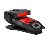 Quiqlite X2 USB Rechargeable Aluminium Housing Red/White LED