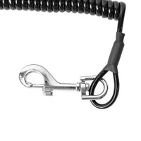 Kevlar Coiled Lanyard w/ Snap Bolt and 15mm loop attachment V2