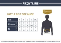 Frontline Battle Belt, Black
