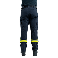 HPX Station ESO Pant FR Navy Hi-Vis Yellow